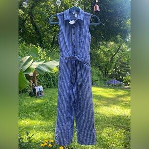 Japna Petite Tie-Front Jumpsuit